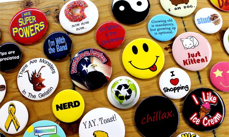 custom pin buttons